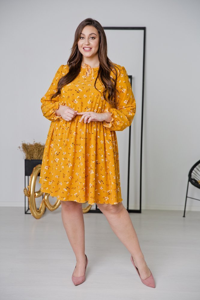 żółta sukienka Cheryl